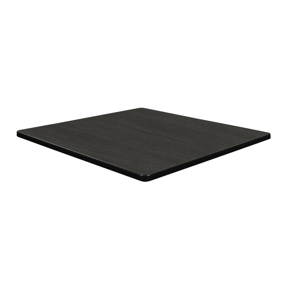 36" Square Laminate Table Top- Ash Grey/White. Picture 1