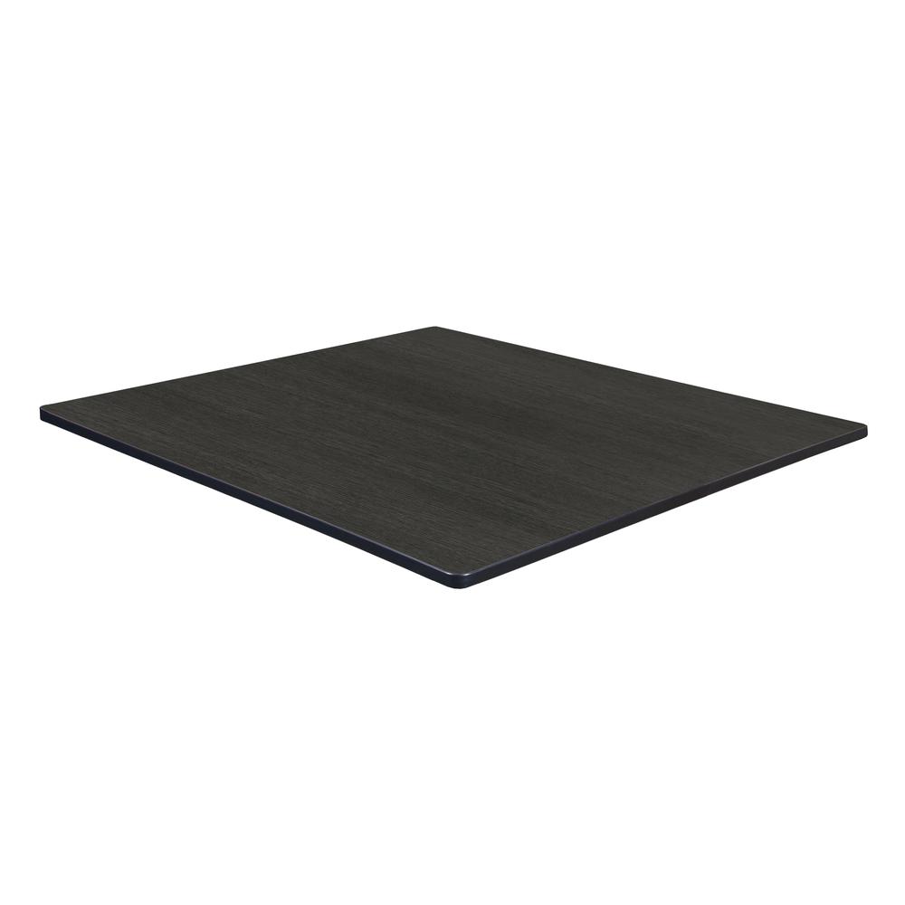 48" Square Laminate Table Top- Ash Grey/White. Picture 1
