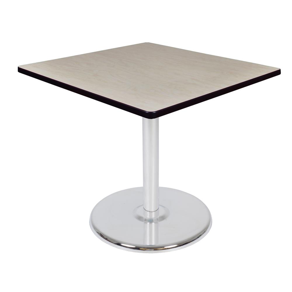 Regency Cain 36" Square Platter Base Table. Picture 1