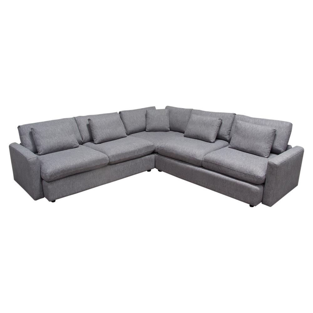 Arcadia 3PC Corner Sectional w/ Feather Down Seating. Picture 25