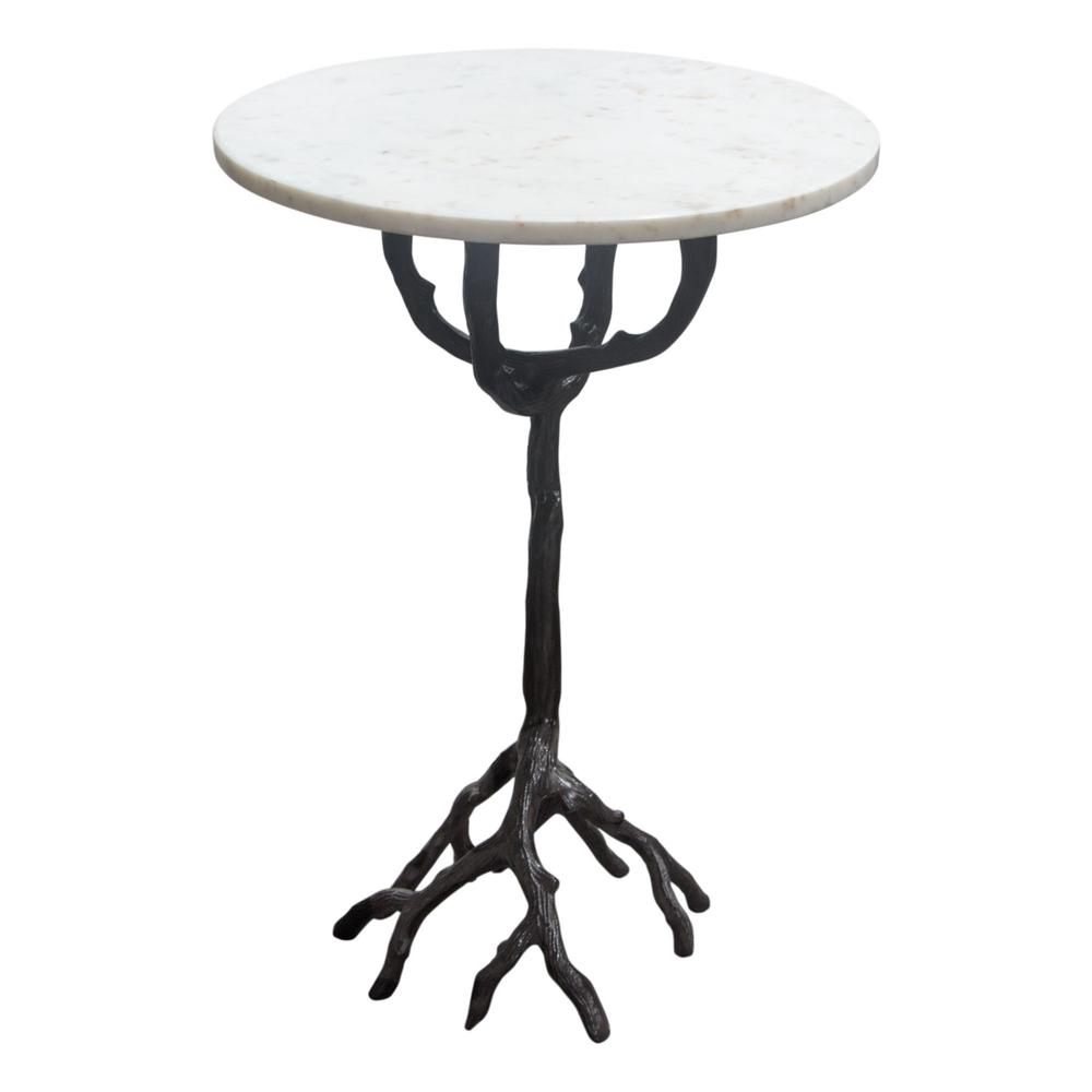 Birch Round Accent Table by Diamond Sofa. Picture 13