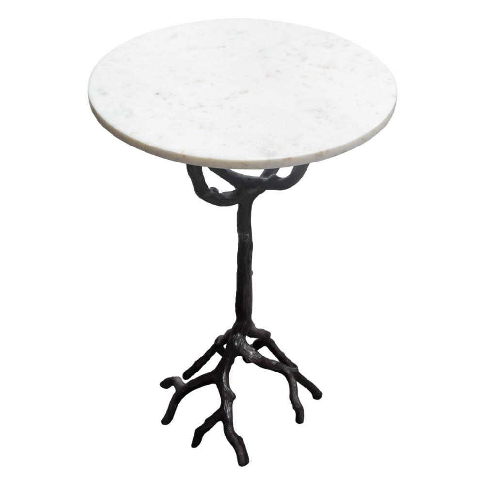 Birch Round Accent Table by Diamond Sofa. Picture 14