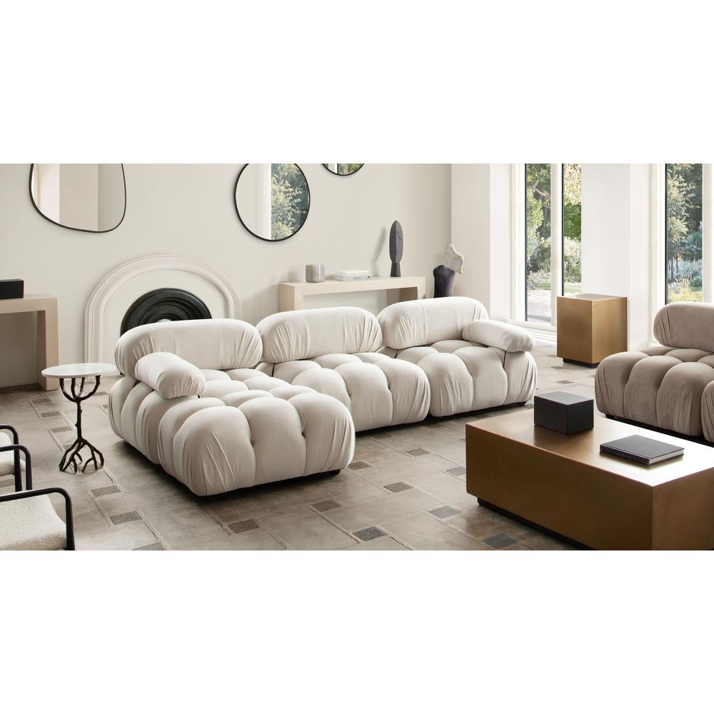 Paloma 4PC Modular 111 Inch Reversible Chaise Sectional  by Diamond Sofa. Picture 2