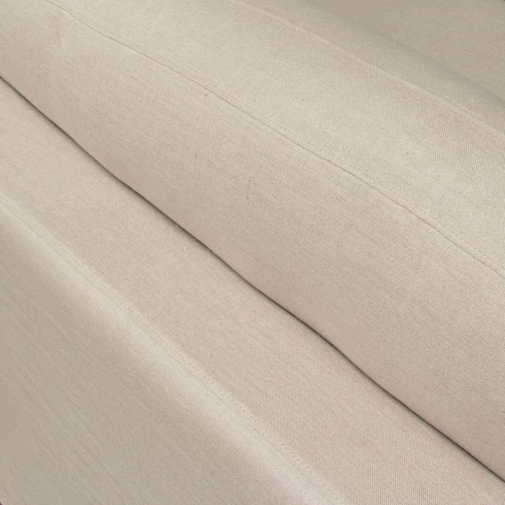 Savannah Slip-Cover Sofa in Sand Natural Linen by Diamond Sofa. Picture 20