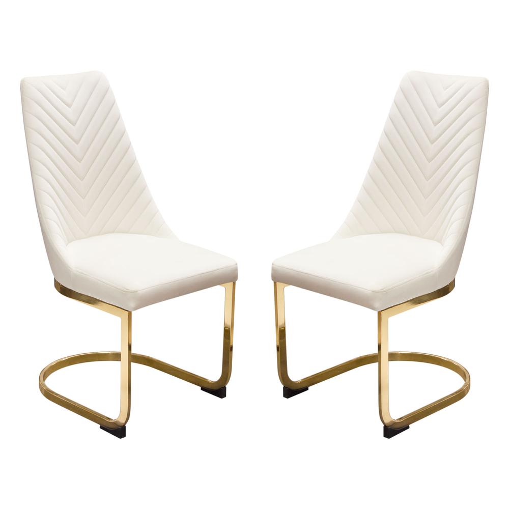 Vogue Set of (2) Dining Chairs by Diamond Sofa. Picture 27