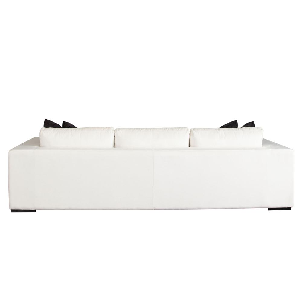 Muse Sofa in Mist White Performance Fabric by Diamond Sofa. Picture 8