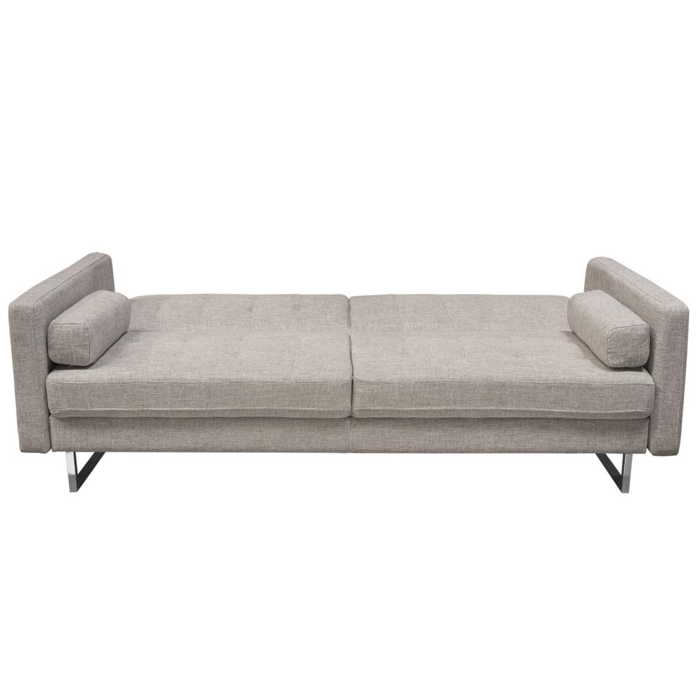 Opus Convertible Tufted Sofa in Barley Fabric. Picture 3