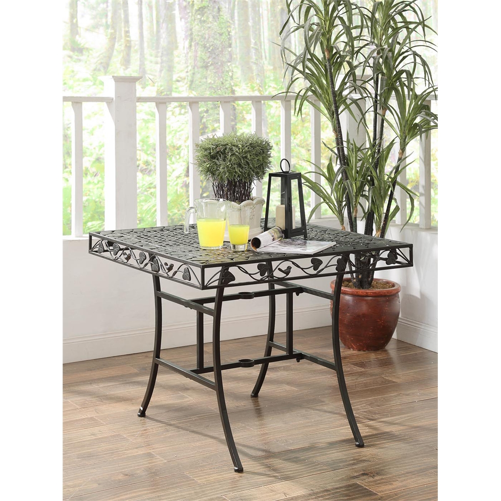 IVY LEAGUE Square dining Table. Picture 2