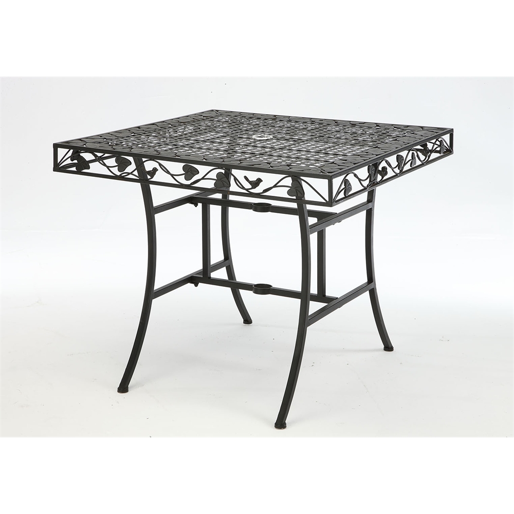 IVY LEAGUE Square dining Table. Picture 1