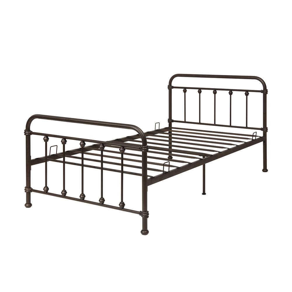 Amelia Twin Bed/Bronze. Picture 1