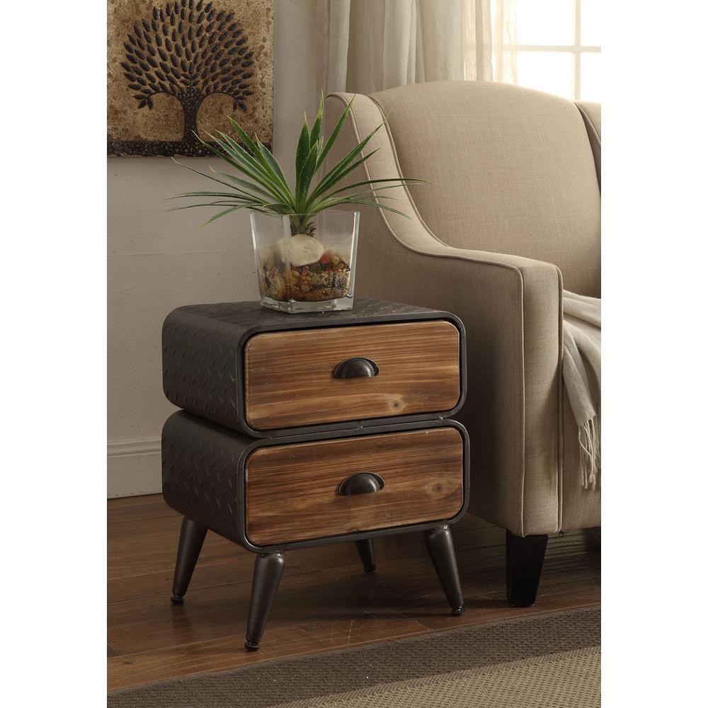 Urban Loft 2 Rounded Drawer Chest. Picture 4
