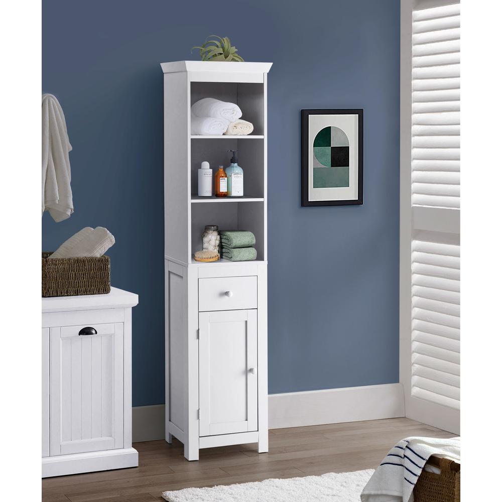Rancho Space saver Cabinet-White. Picture 2