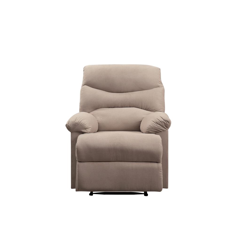 Arcadia Motion Recliner, Light Brown Woven Fabric. Picture 6