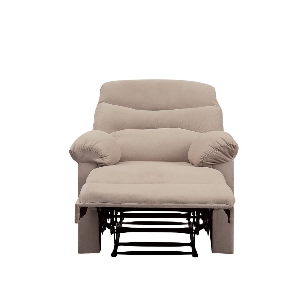 Arcadia Motion Recliner, Light Brown Woven Fabric. Picture 8