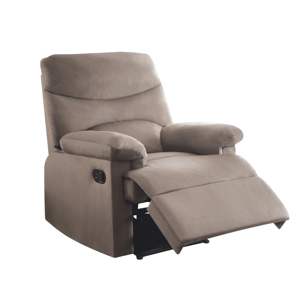 Arcadia Motion Recliner, Light Brown Woven Fabric. Picture 11