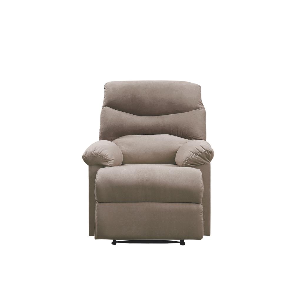 Arcadia Motion Recliner, Light Brown Woven Fabric. Picture 15