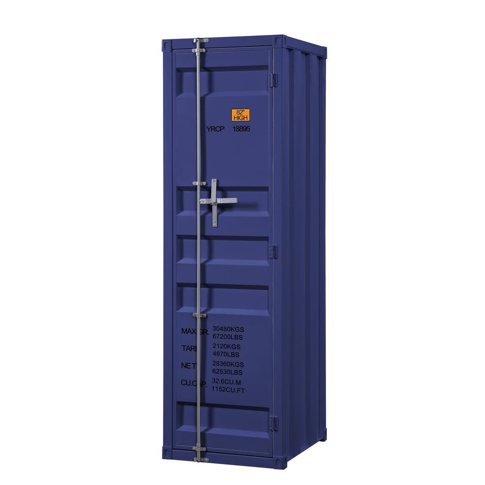 Cargo Wardrobe (Single Door), Blue. Picture 1