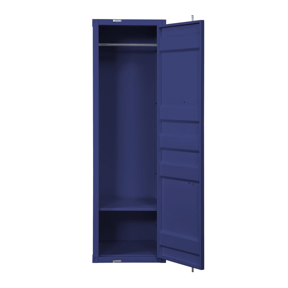 Cargo Wardrobe (Single Door), Blue. Picture 3