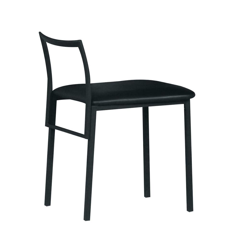Senon Adjustable Chair (Futon), Silver & Black. Picture 3