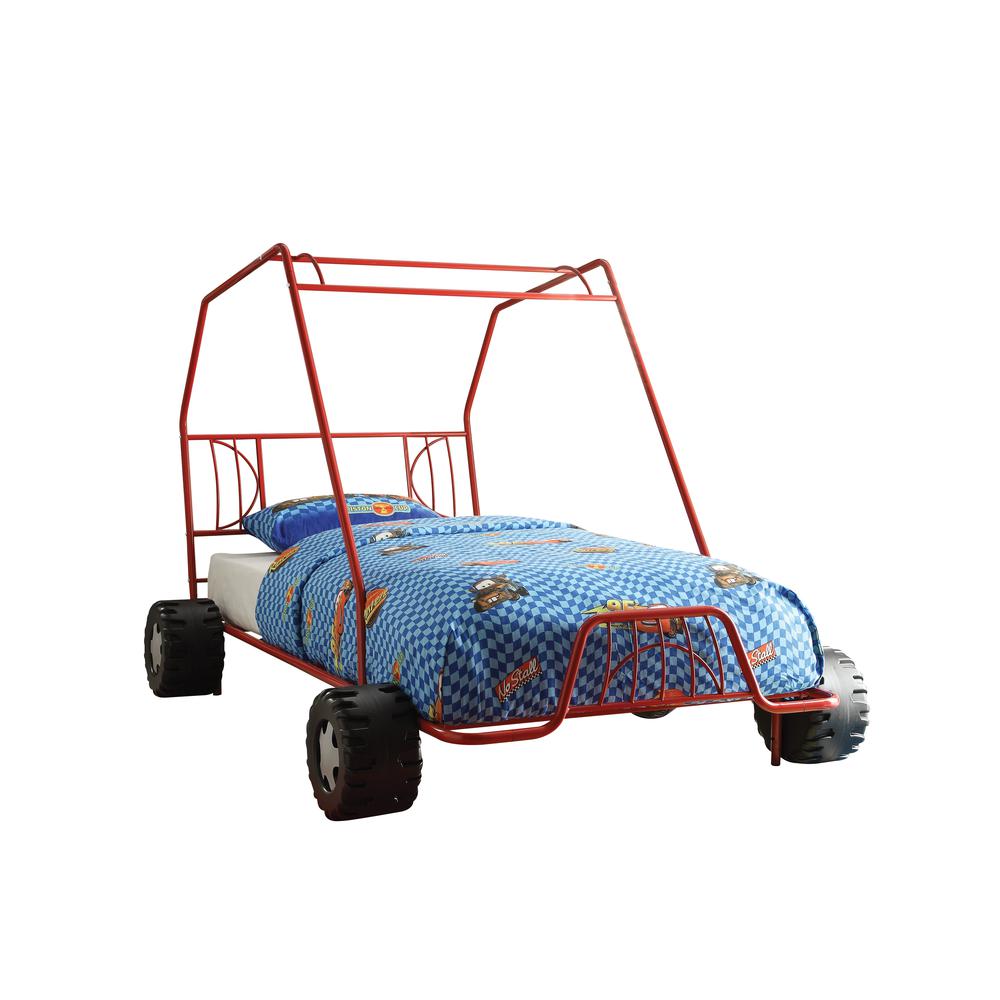 Xander Twin Bed, Red Go Kart (1Set/2Ctn). Picture 1