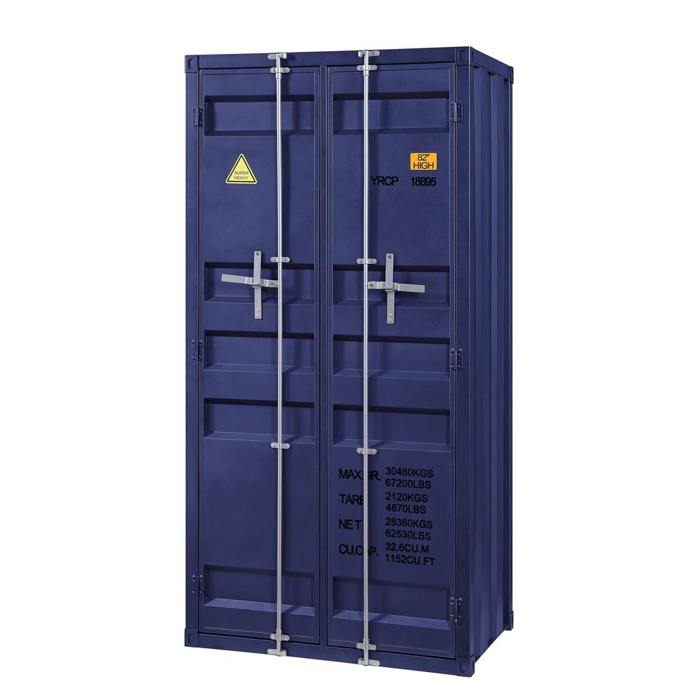 Cargo Wardrobe (Double Door), Blue. Picture 1