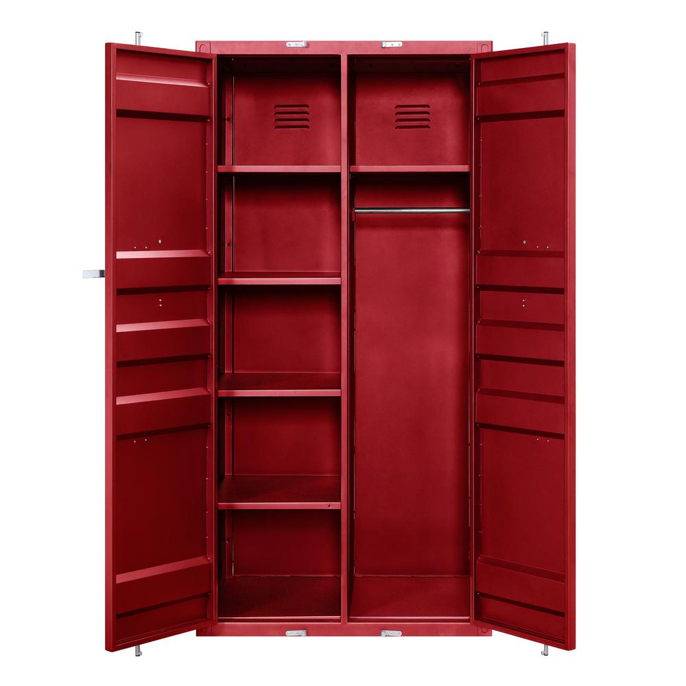 Cargo Wardrobe (Double Door), Red. Picture 3