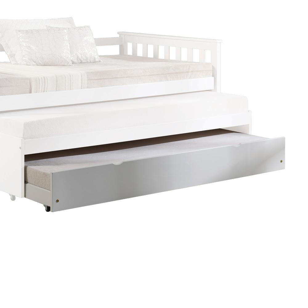 Cominia Daybed - Trundle, White. Picture 2