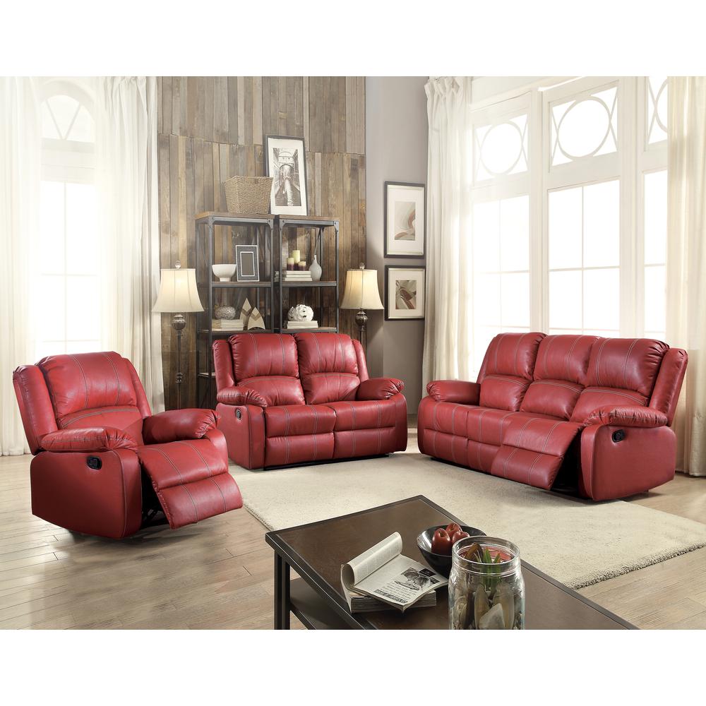 Sofa (Motion), Red PU 52150. Picture 3