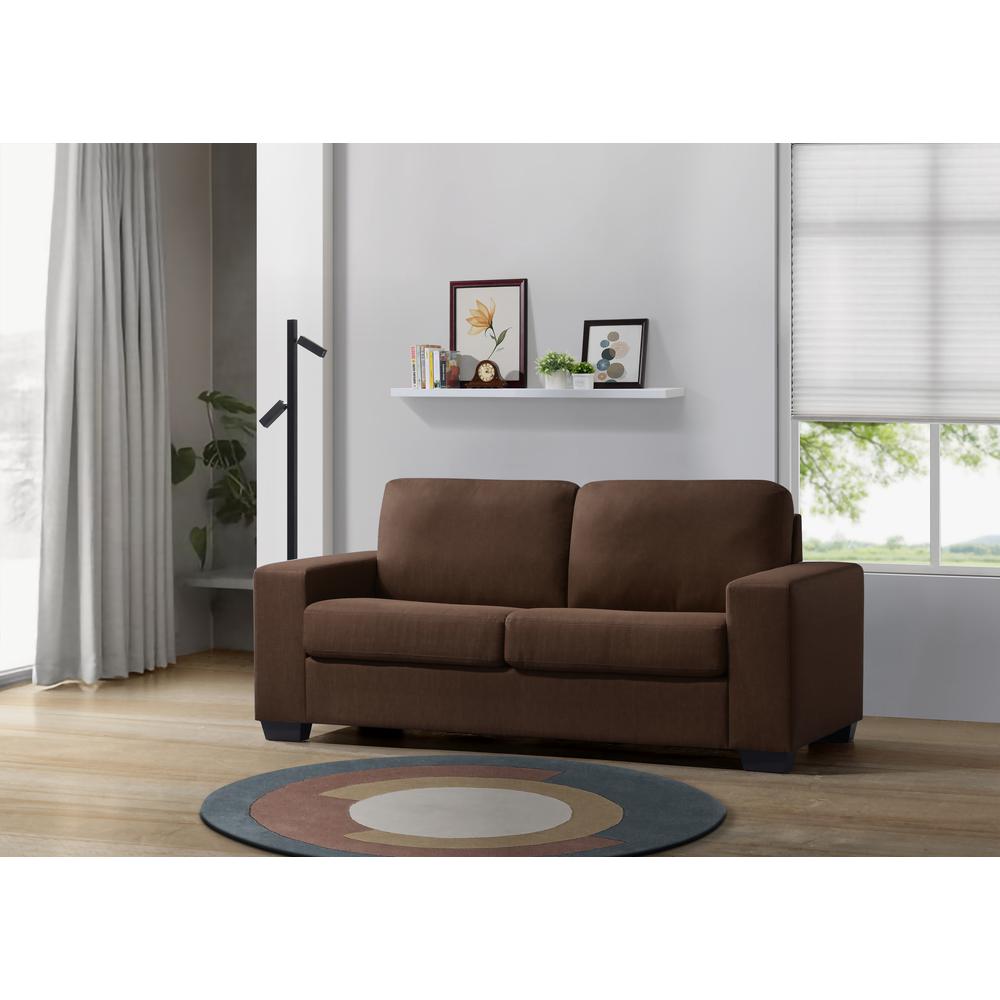 Zoilos Sleeper Sofa, Brown Fabric (57210). Picture 10