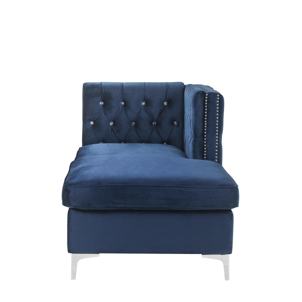 Jaszira Modular - Chaise, Blue Velvet (57343). Picture 7