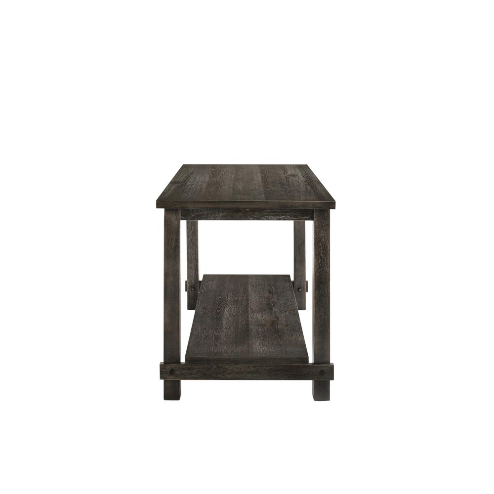 Martha II Counter Height Stool (Set-2), Tan Linen & Weathered Gray. Picture 3
