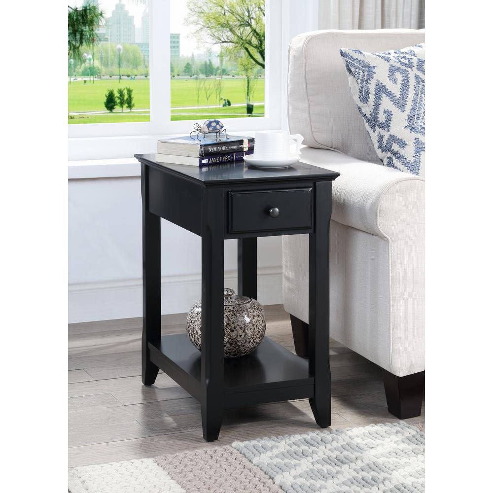 Accent Table, Black Finish 82740. Picture 5