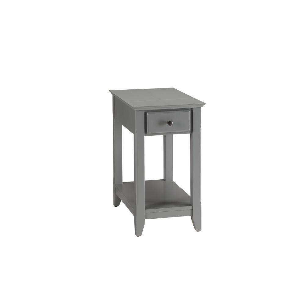 Bertie Side Table, Gray. Picture 5