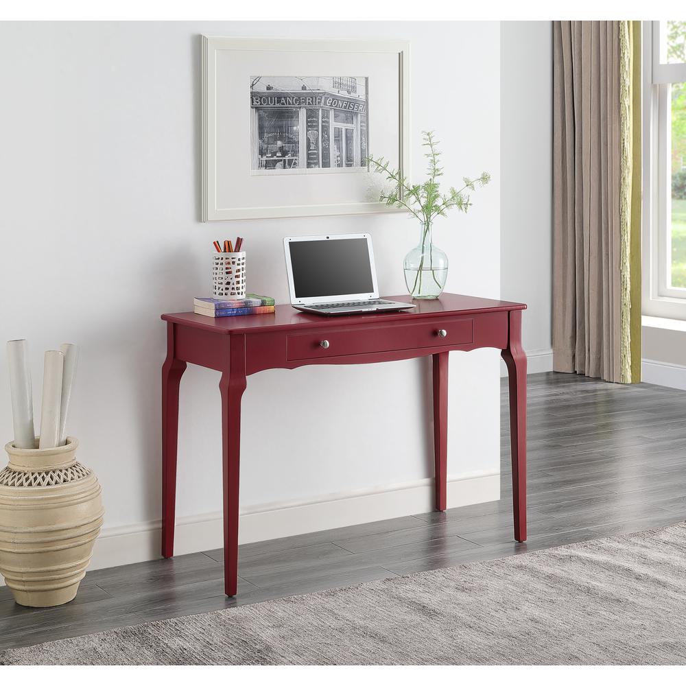 Writing Desk, Red Finish 93020. Picture 6