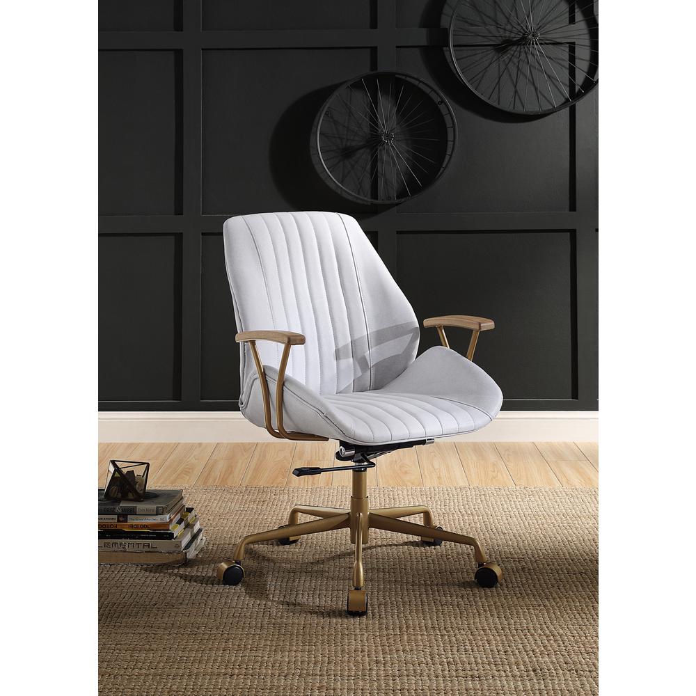 Argrio Office Chair, Vintage White Finish (93241). Picture 19