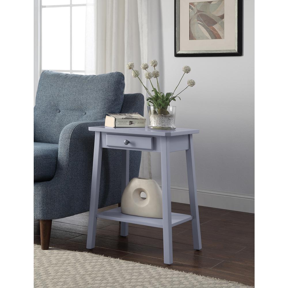 Accent Table, Gray Finish 97860. Picture 5