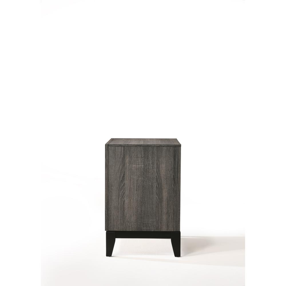 Nightstand, Weathered Gray. Picture 5