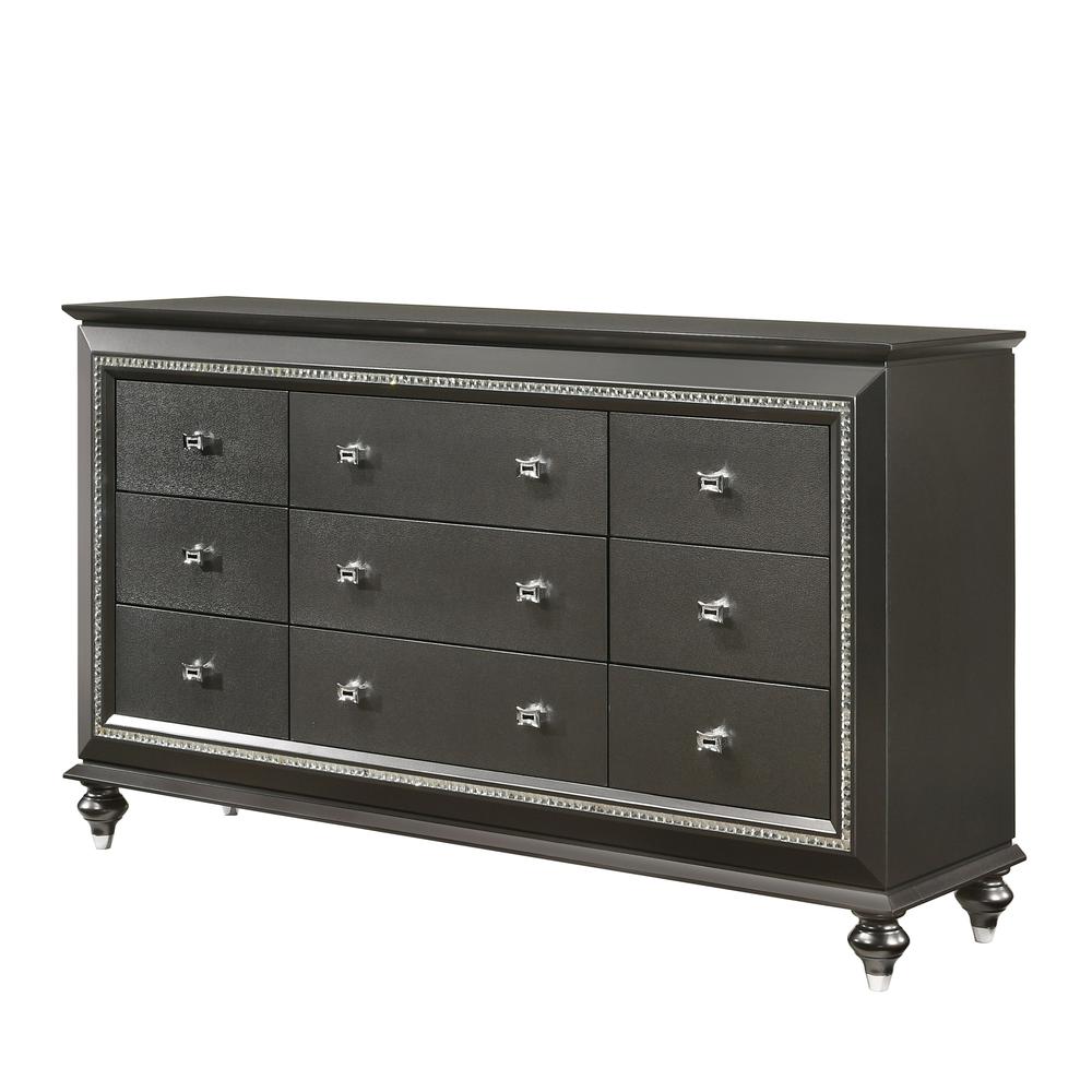 Dresser in Metallic Gray. Picture 1