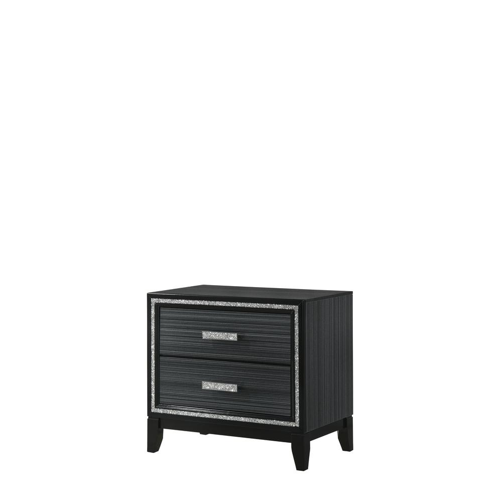 Haiden Nightstand, Weathered Black Finish (28433). Picture 3