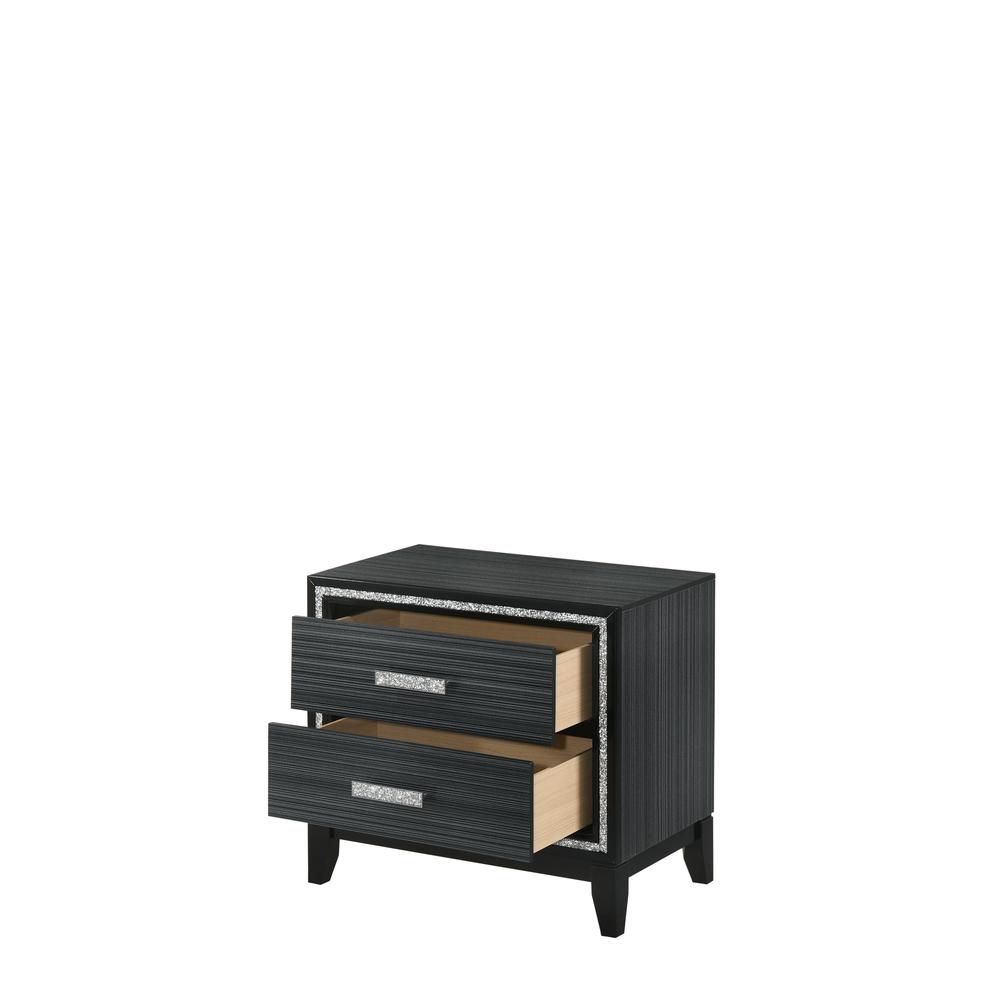 Haiden Nightstand, Weathered Black Finish (28433). Picture 4