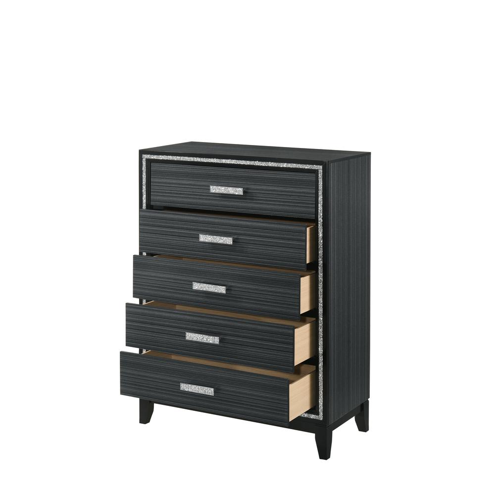 Haiden Chest, Weathered Black Finish (28436). Picture 4