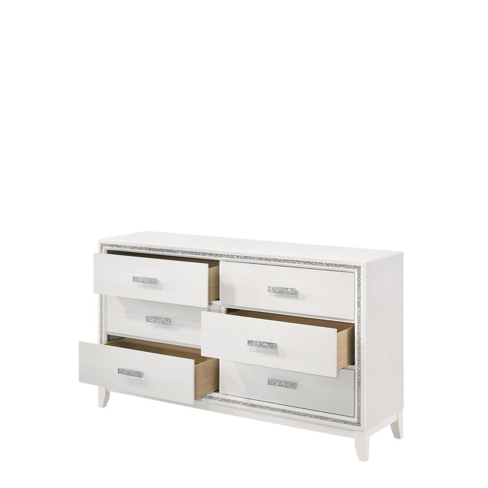 Haiden Dresser, White Finish (28455). Picture 4