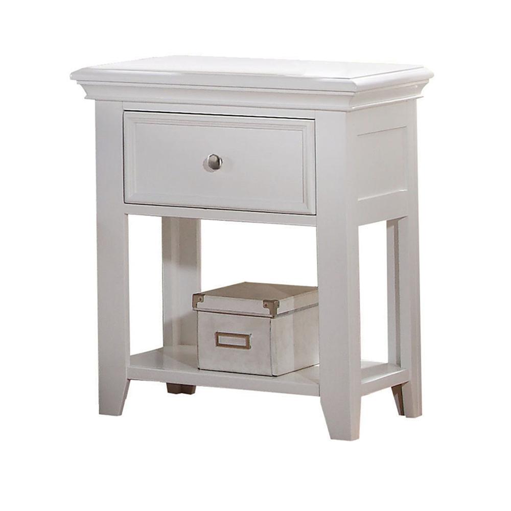 Lacey Nightstand, White. Picture 1