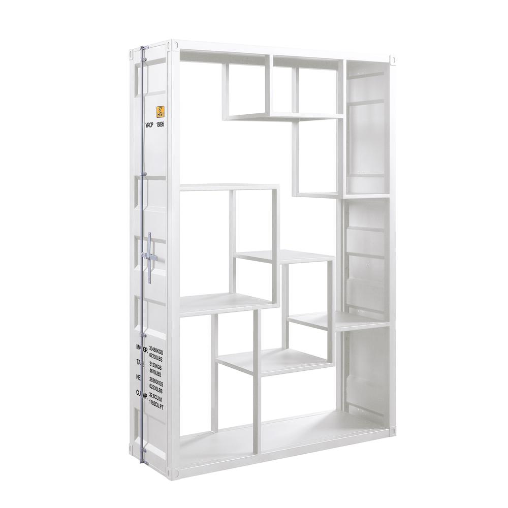 Cargo Shelf Rack / Book Shelf, White. Picture 1