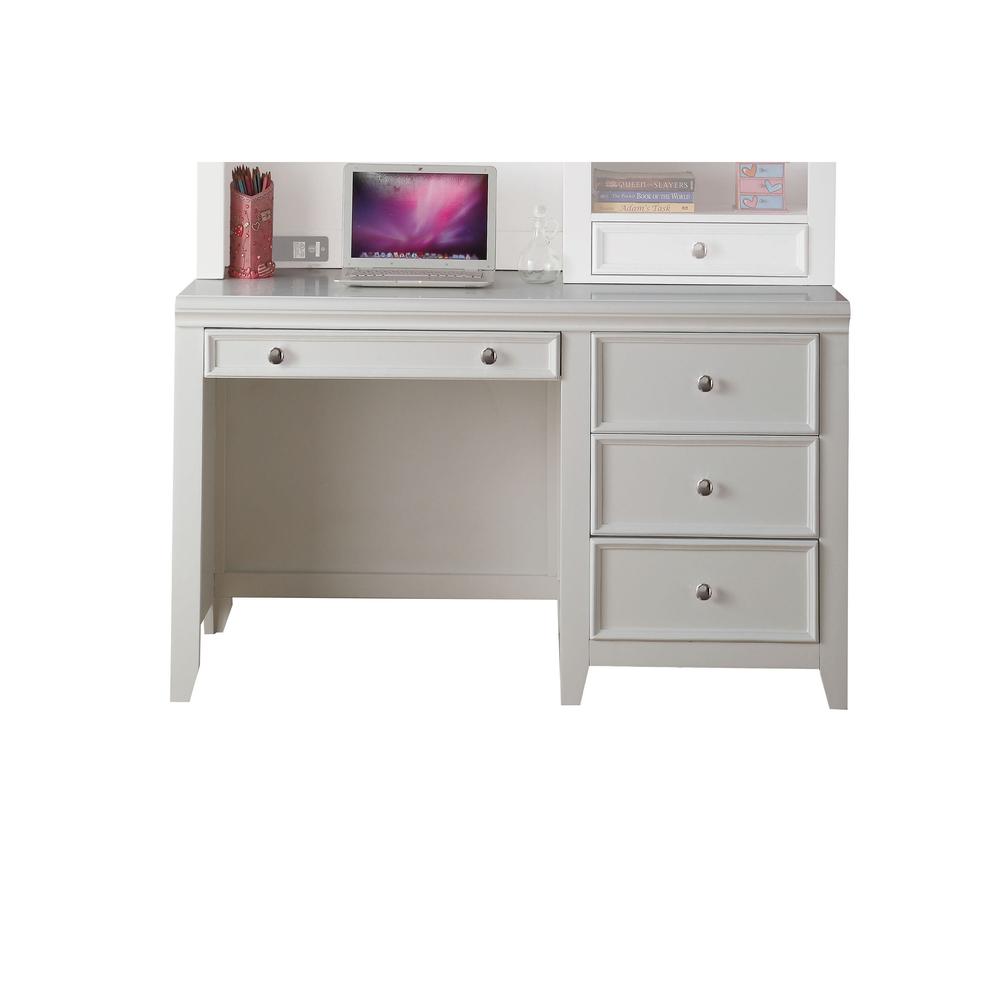 Lacey Loft Bed w/Desk (Twin), White (1Set/3Ctn). Picture 9