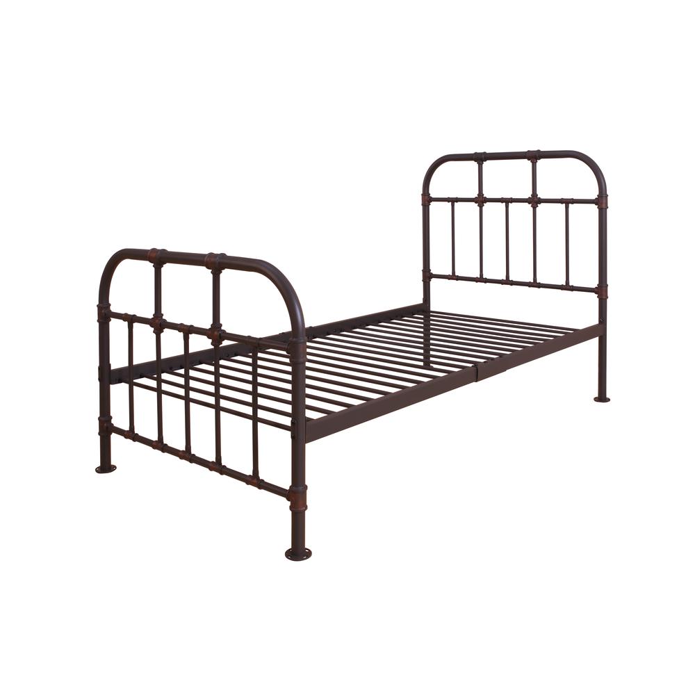Nicipolis Twin Bed, Sandy Gray. Picture 2