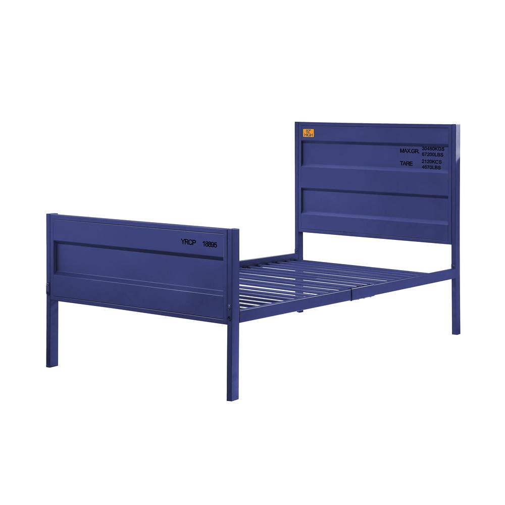 Cargo Twin Bed, Blue. Picture 1