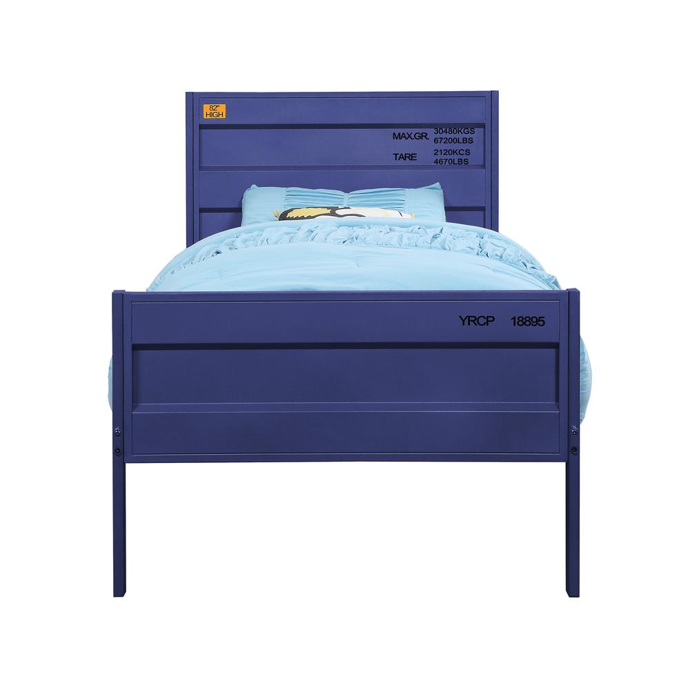Cargo Twin Bed, Blue. Picture 2