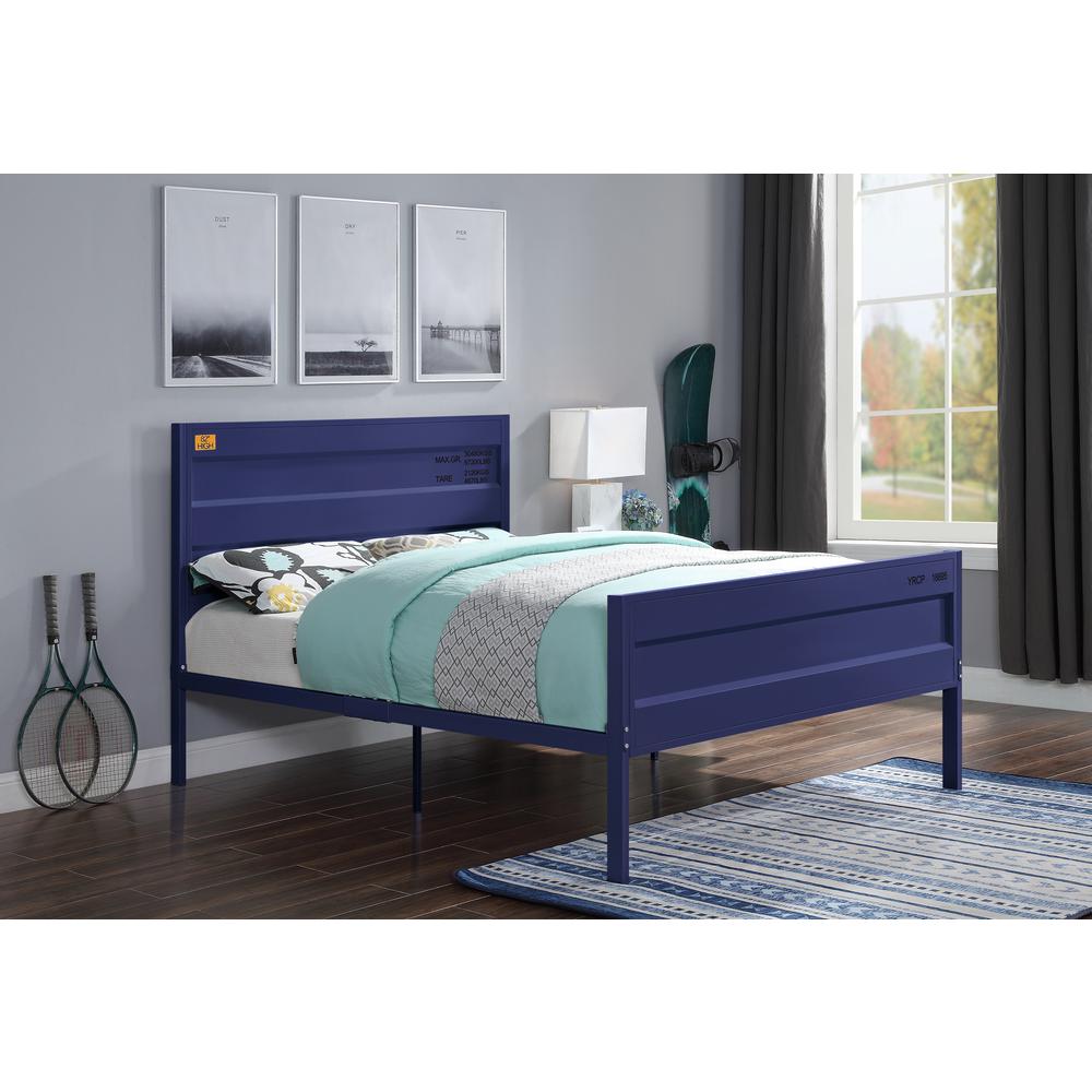 Cargo Twin Bed, Blue. Picture 4