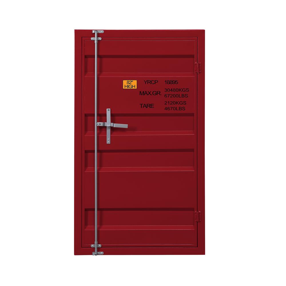 Cargo Chest (Single Door), Red. Picture 2